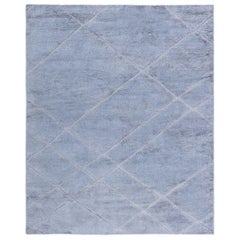 Tappeto Contemporary High and Low Gray Diamond di Doris Leslie Blau