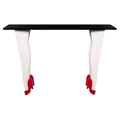 Contemporary High Heels Console in Aluminium by Altreforme