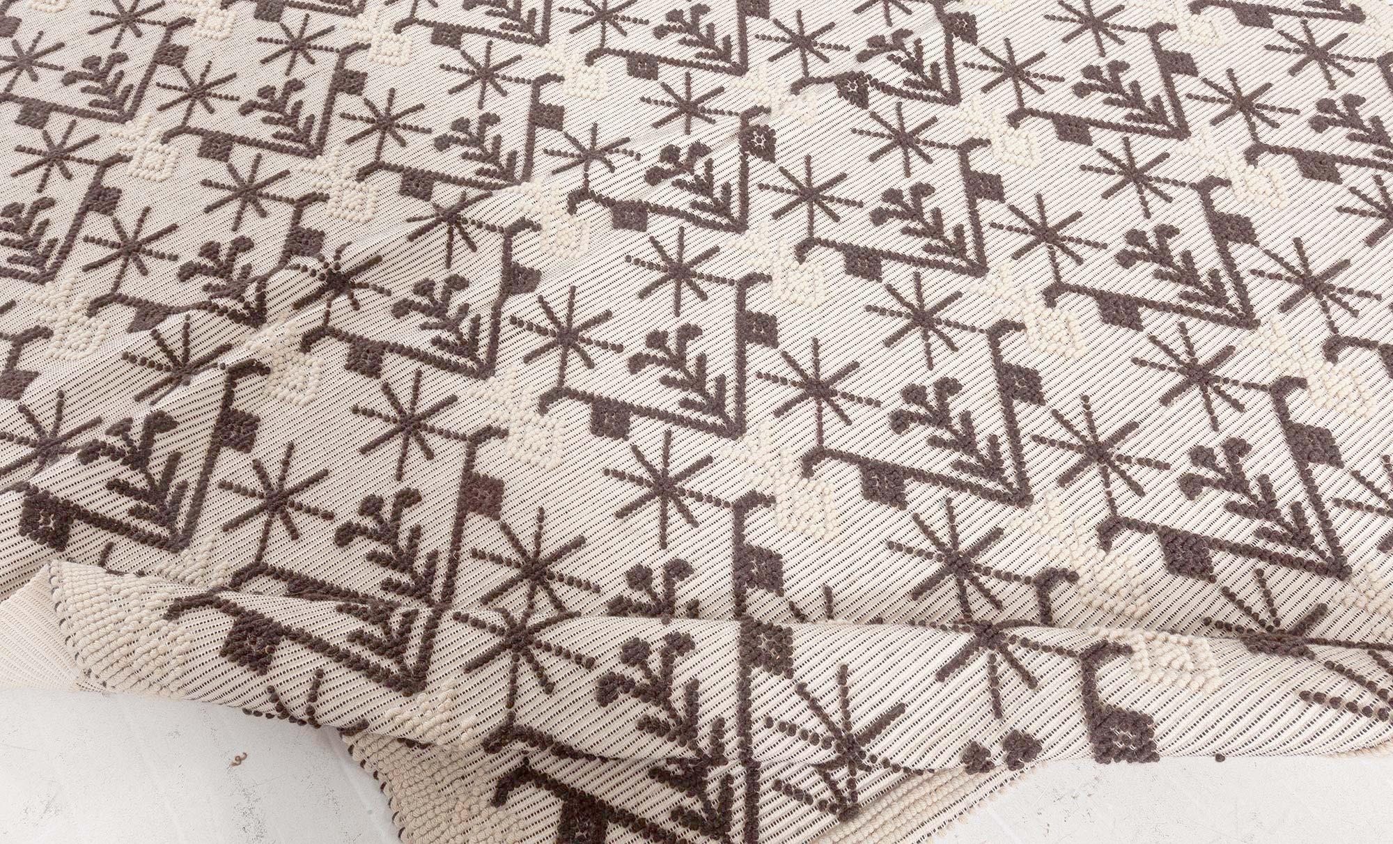 Contemporary High Low Flat Weave Sardinian Rug by Doris Leslie Blau In New Condition For Sale In New York, NY