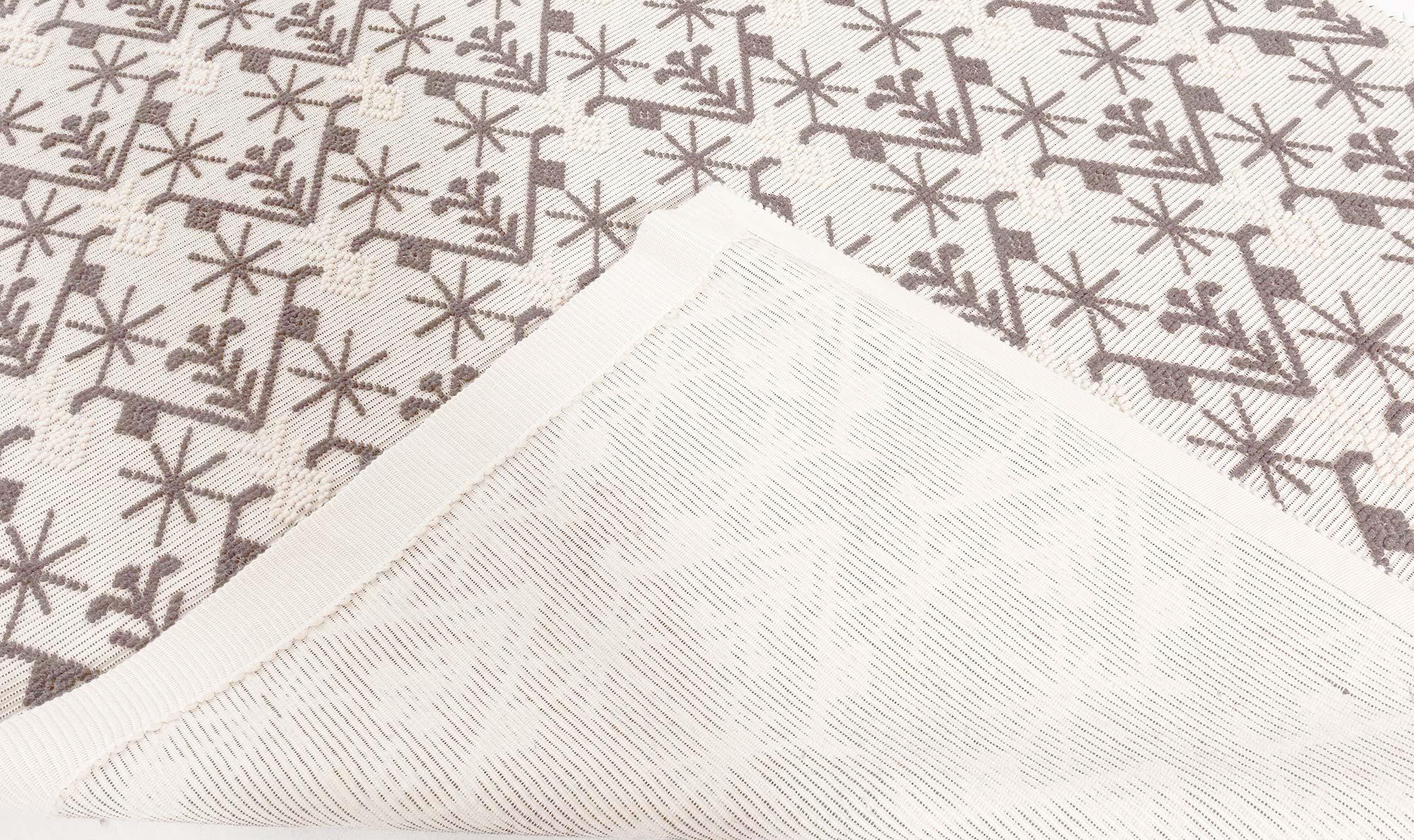 Contemporary High Low Flat Weave Sardinian Rug by Doris Leslie Blau For Sale 1