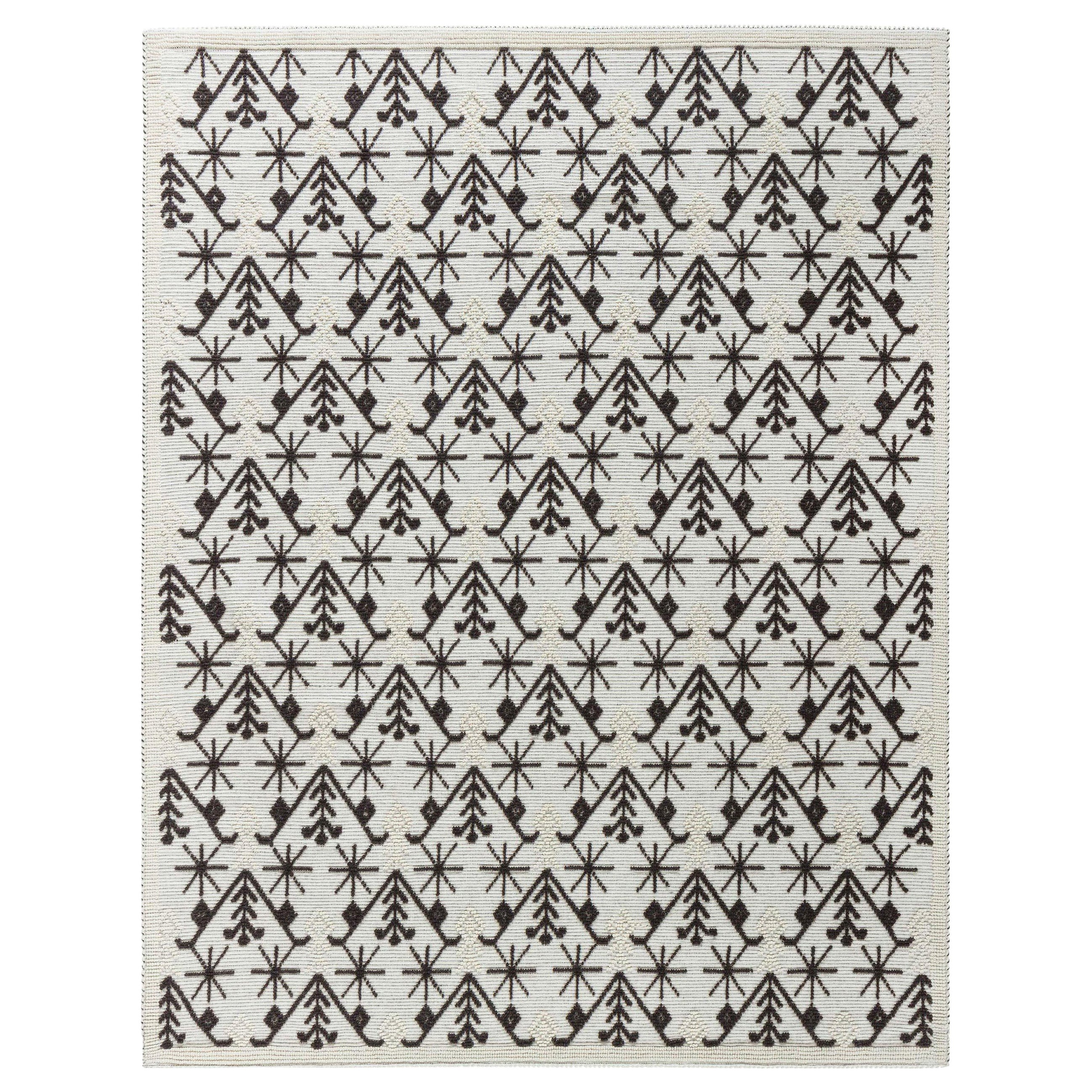 Contemporary High Low Flat Weave Sardinian Rug by Doris Leslie Blau
