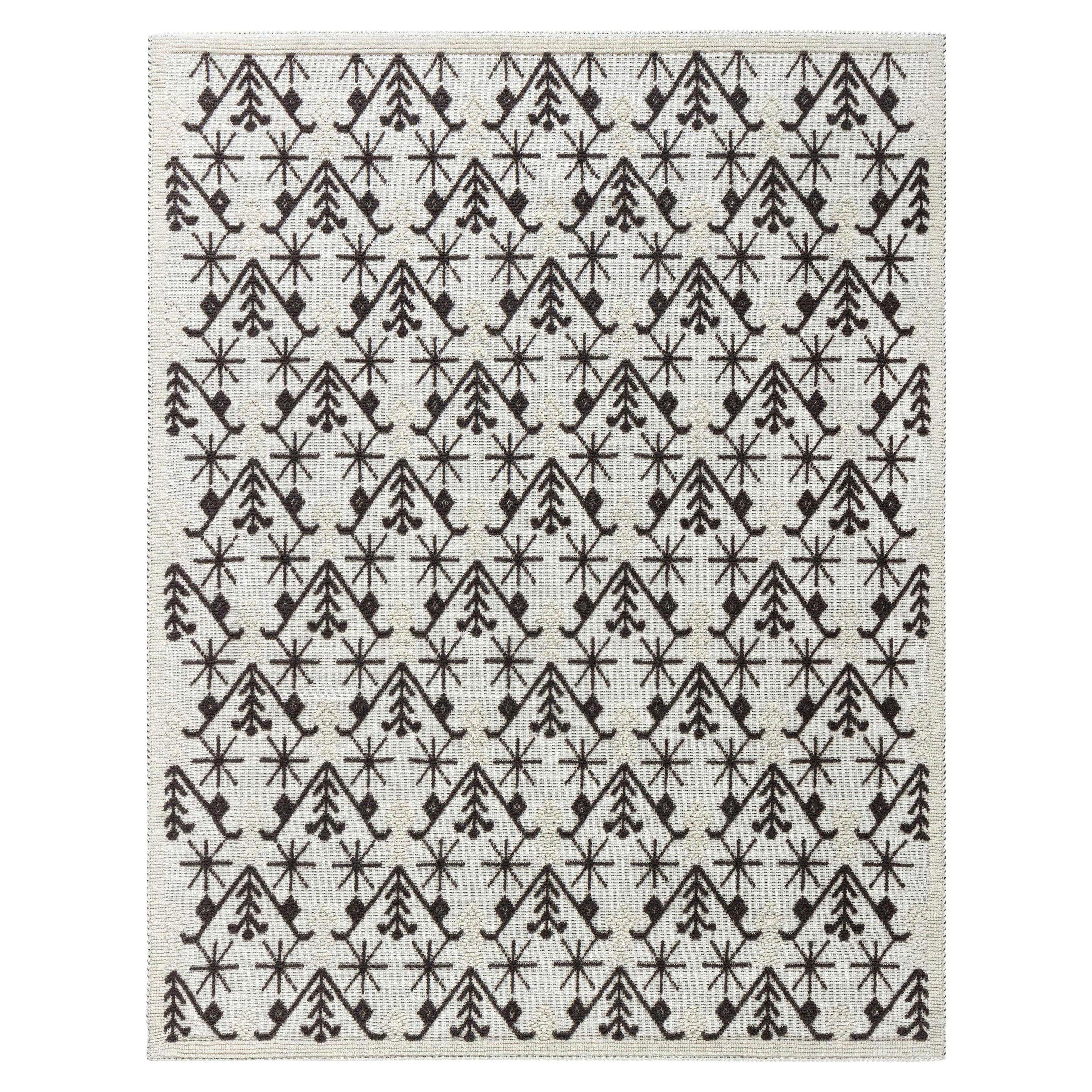 Contemporary High Low Flat Weave Sardinian Rug by Doris Leslie Blau For Sale