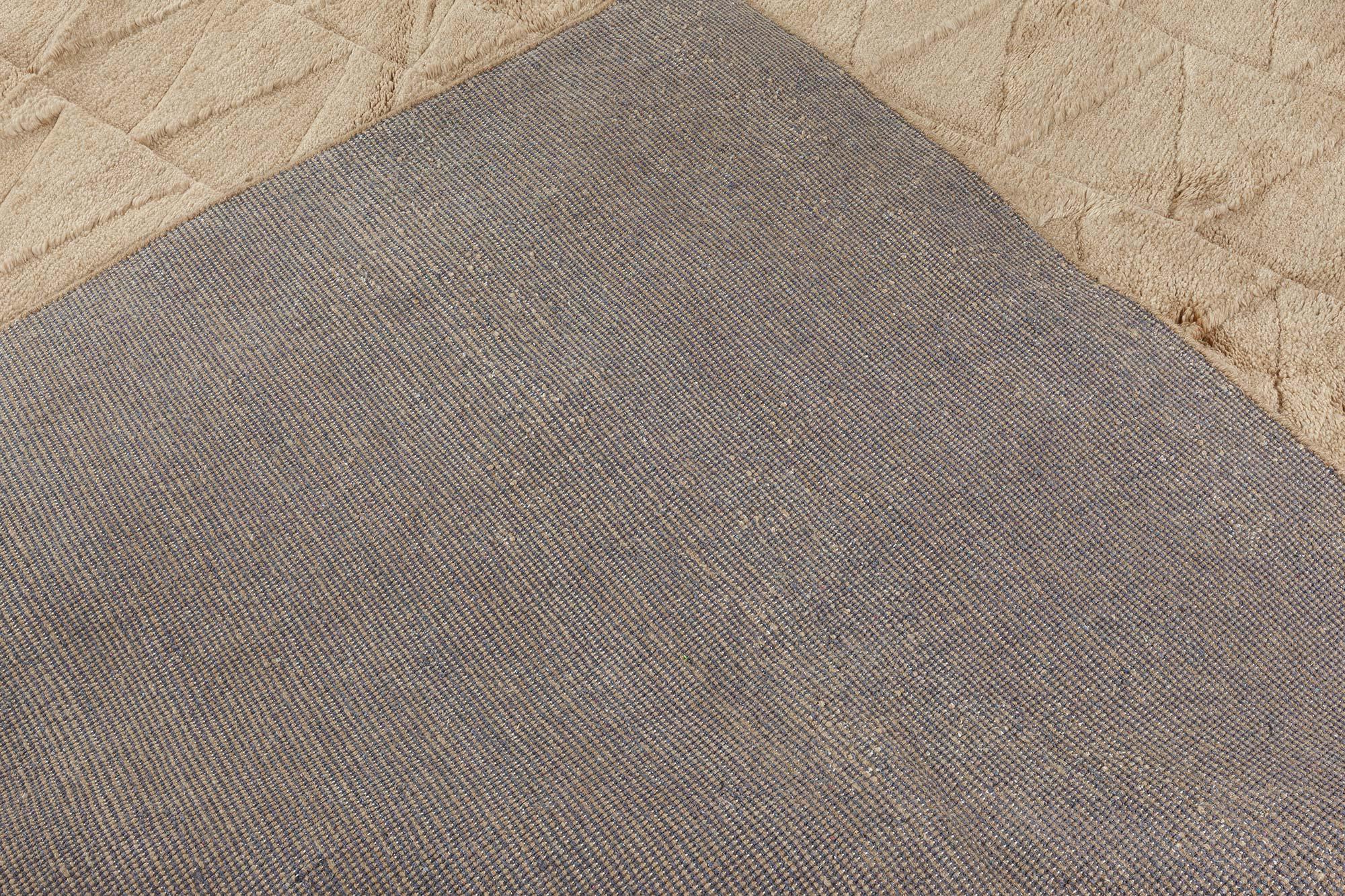 Contemporary High-low knotted Rug von Doris Leslie Blau im Angebot 1