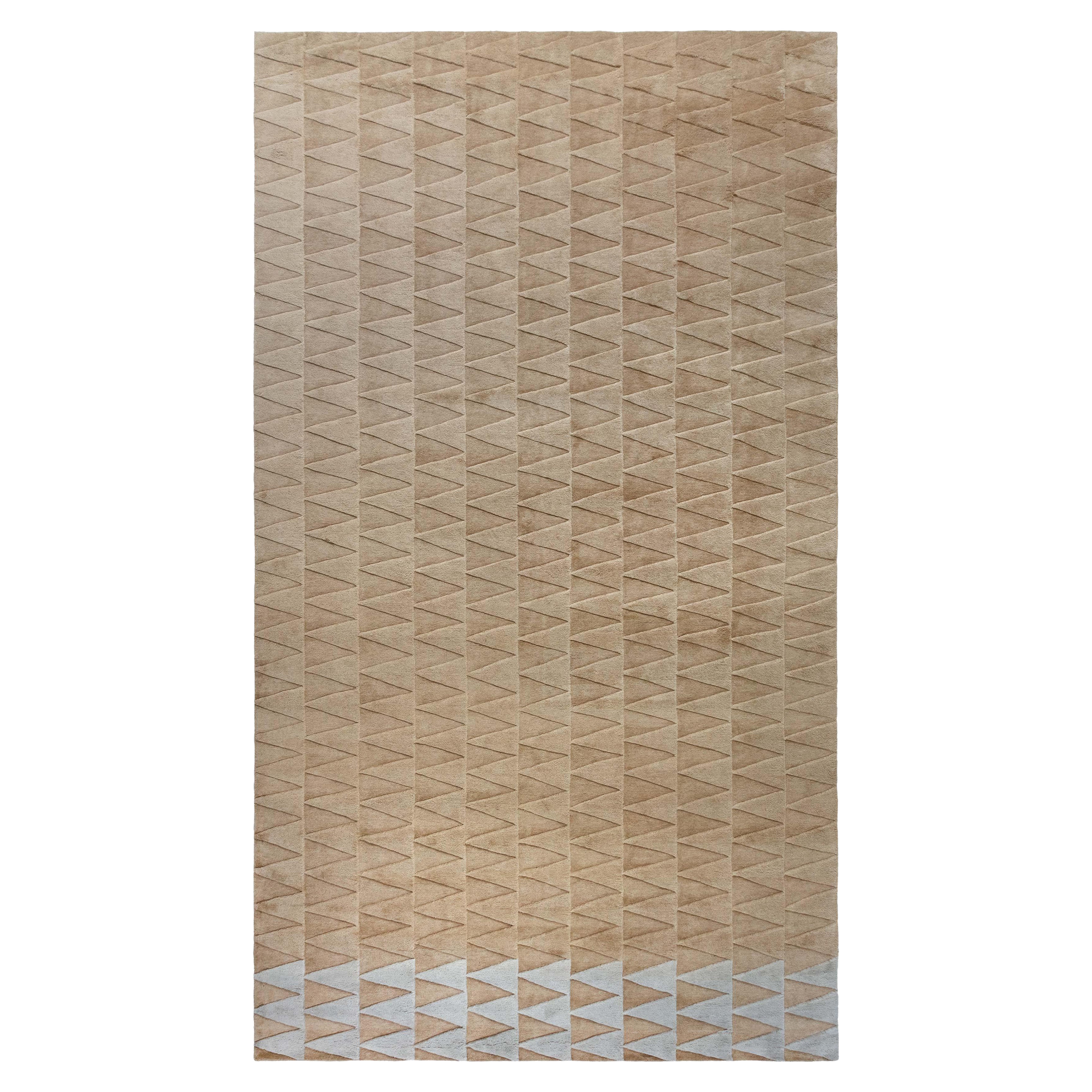 Contemporary High-low knotted Rug von Doris Leslie Blau im Angebot