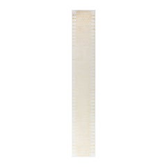 Modern High-Low Textured Wool & Silk Runner by Doris Leslie Blau