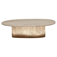 Contemporary High Polished Bronze Coffee Table by Colo Studio, France