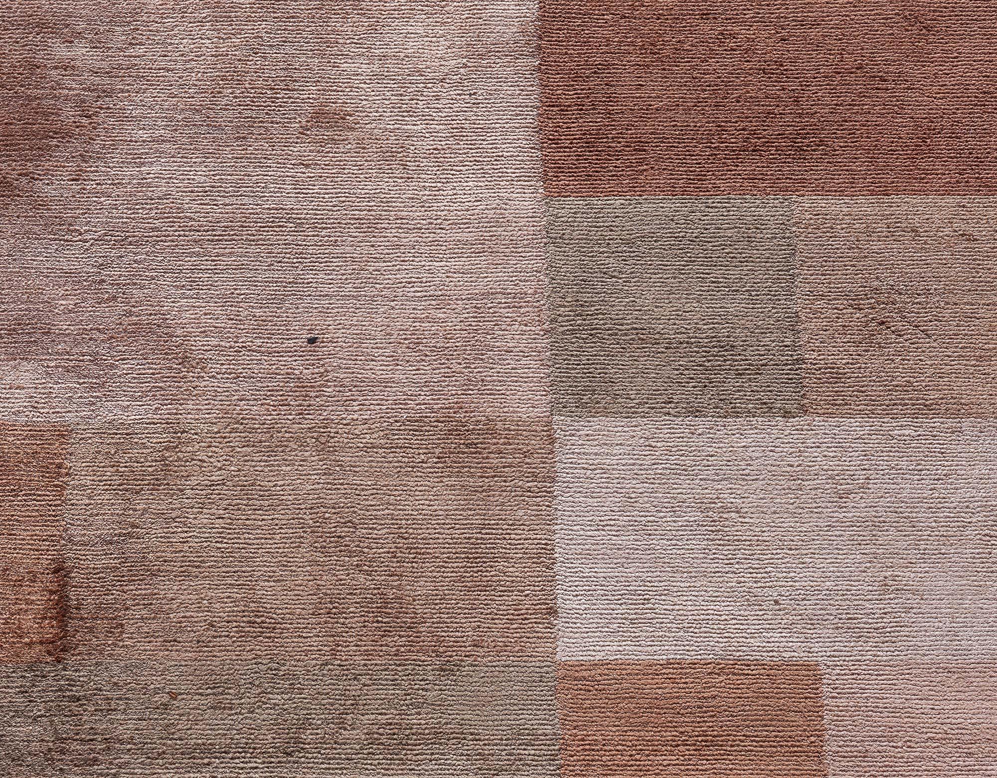 Tapis contemporain en soie de haute qualité Dune Design fait à la main par Doris Leslie Blau Neuf - En vente à New York, NY