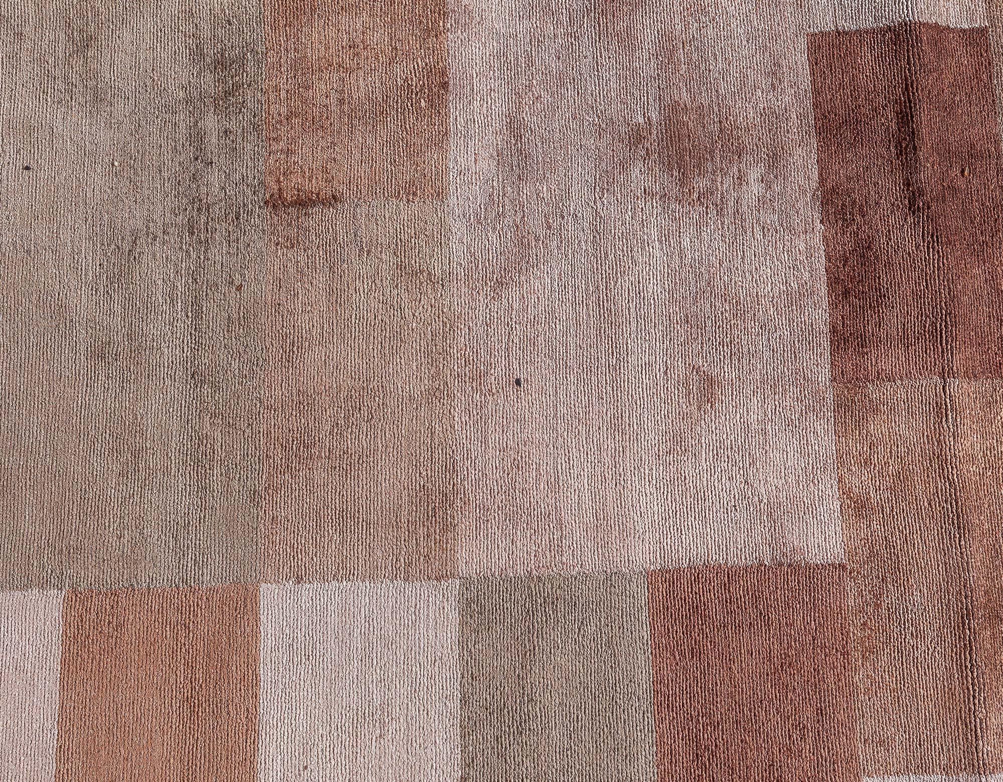XXIe siècle et contemporain Tapis contemporain en soie de haute qualité Dune Design fait à la main par Doris Leslie Blau en vente