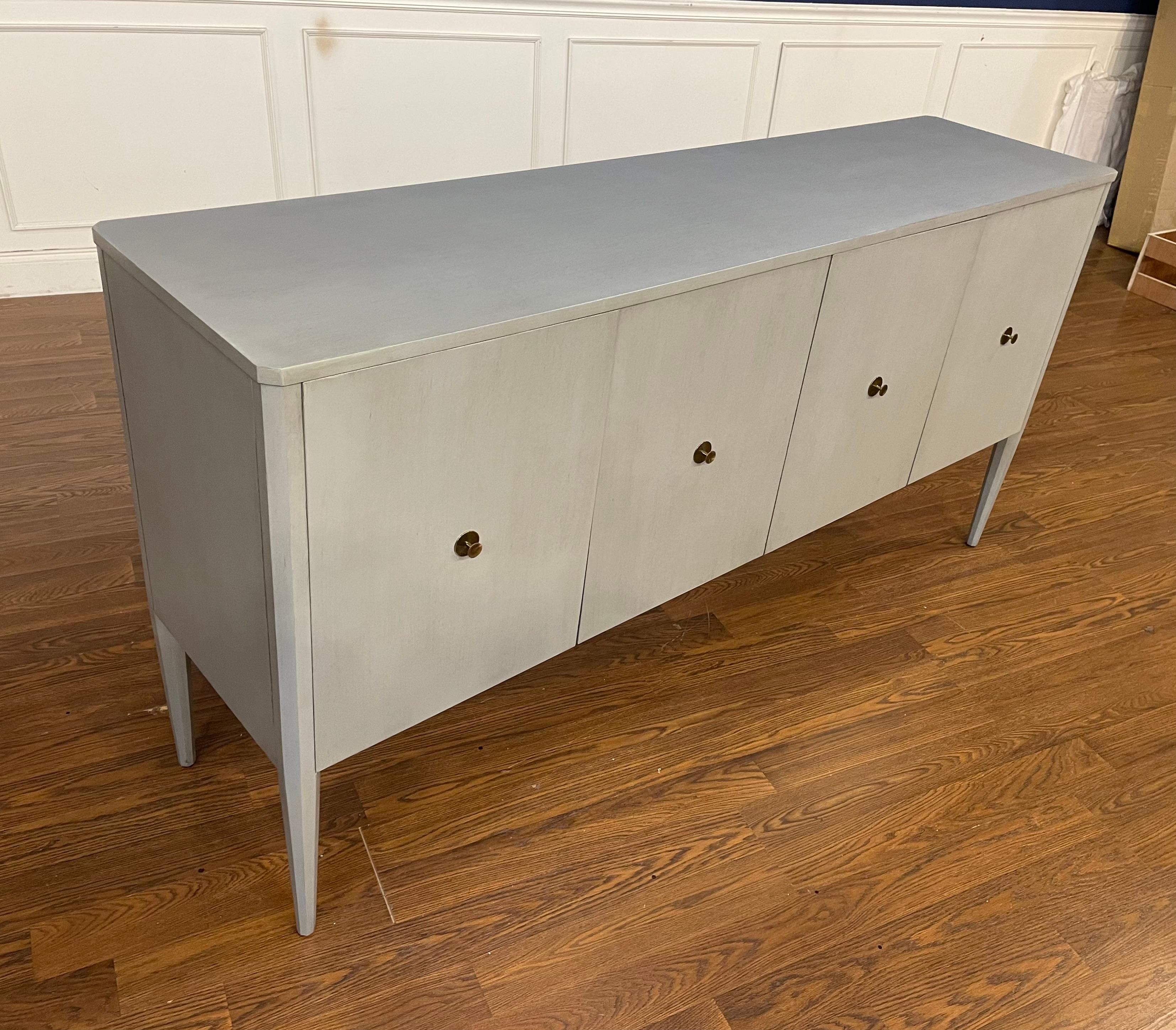 Contemporary Highland House Buxton Sideboard In Good Condition In Suwanee, GA