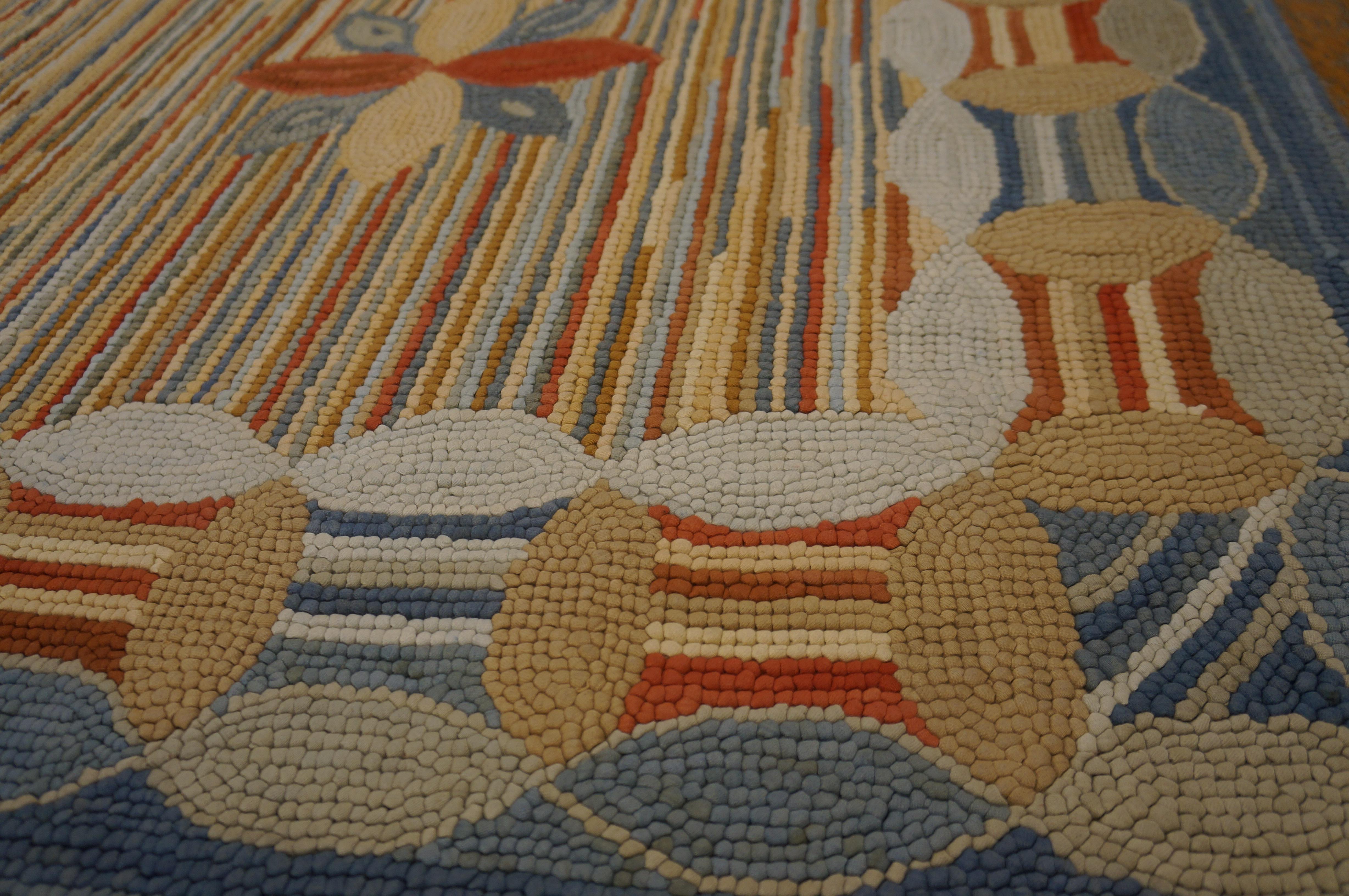 contemporary rug hooking