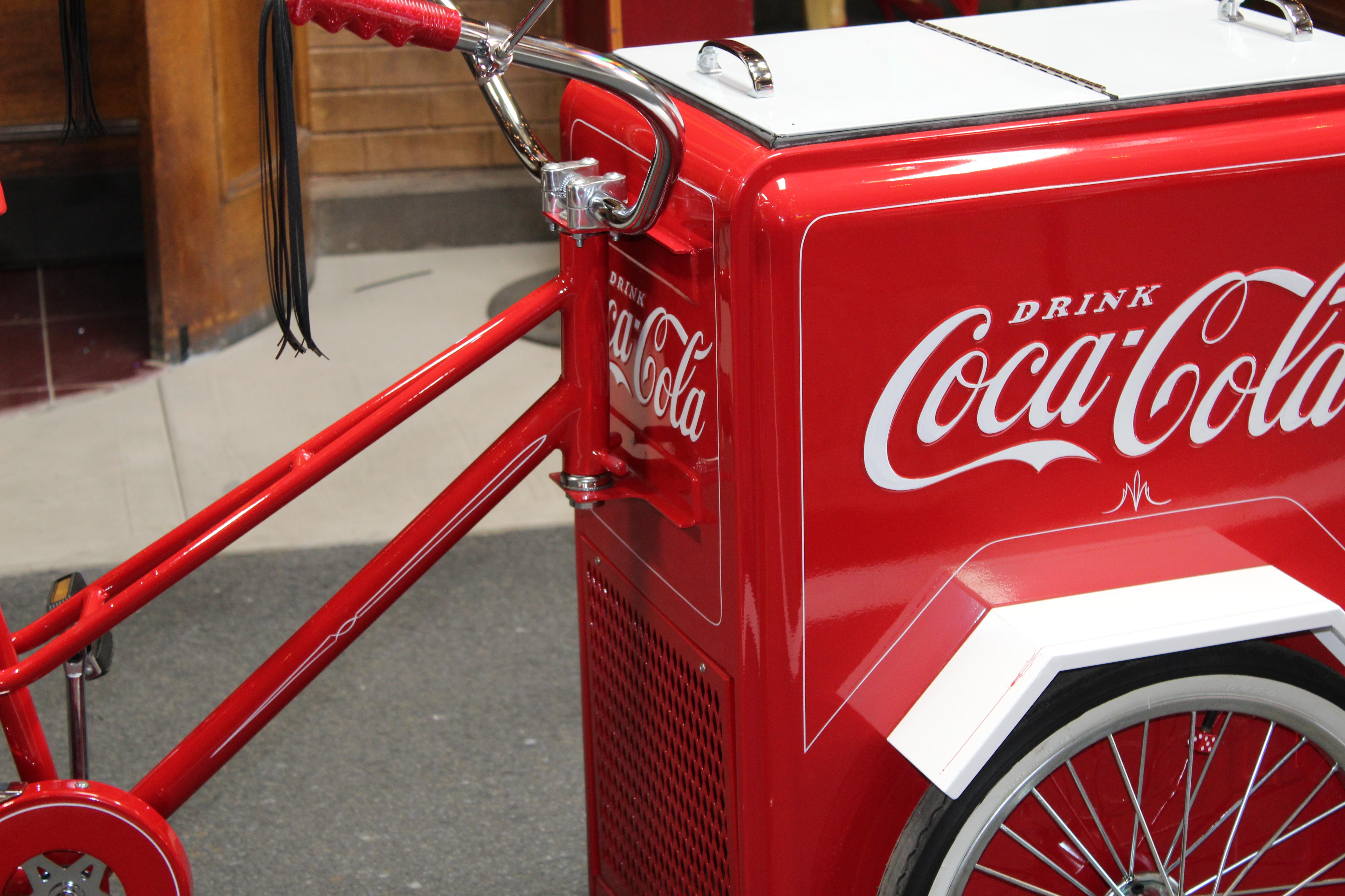 Contemporary Huffy Coca Cola Cooler Tricycle Vendor Bike For Sale 2