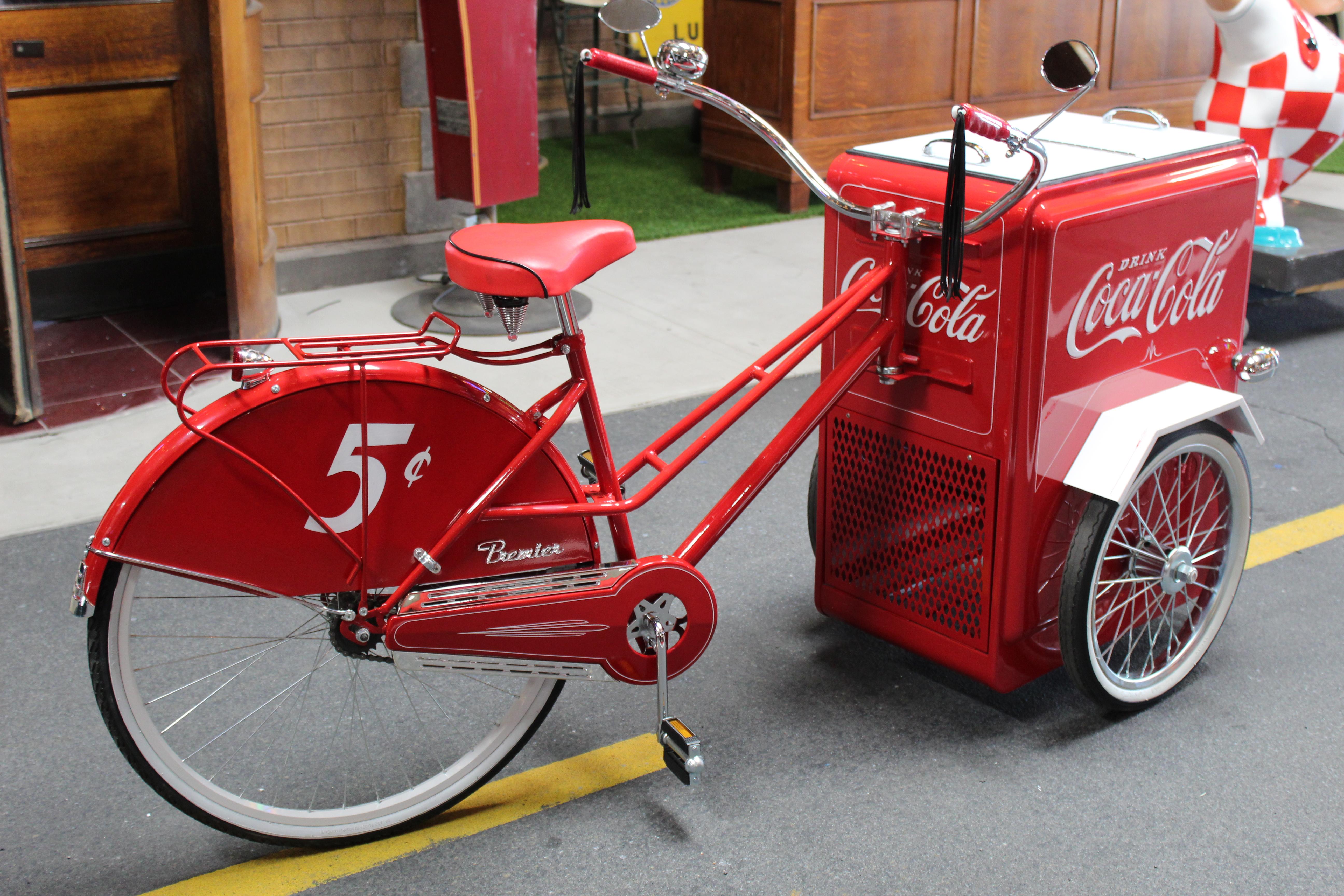 Contemporary Huffy Coca Cola Cooler Tricycle Vendor Bike For Sale 4