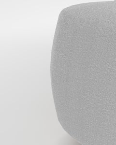 Panchina contemporanea Hygge Cloud in Boucle White di Saccal Design House