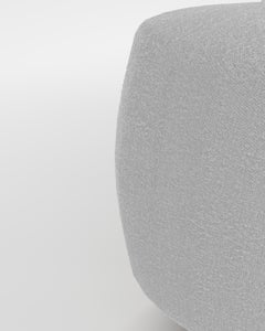 Contemporary Hygge Cloud Bench in Bouclé White by Saccal Design House