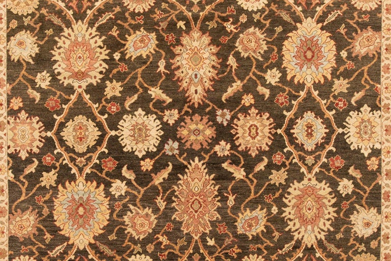 Contemporary Indian Peshawar Rug For Sale at 1stDibs