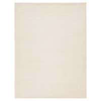 Ivory Contemporary Texture Handmade Wool and Viscose Rug For Sale at ...