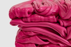 Taburete industrial contemporáneo, plástico reciclado, Youngmin Kang, 1S1T Corea