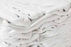 Taburete industrial contemporáneo blanco, plástico reciclado, Youngmin Kang, 1S1T Corea