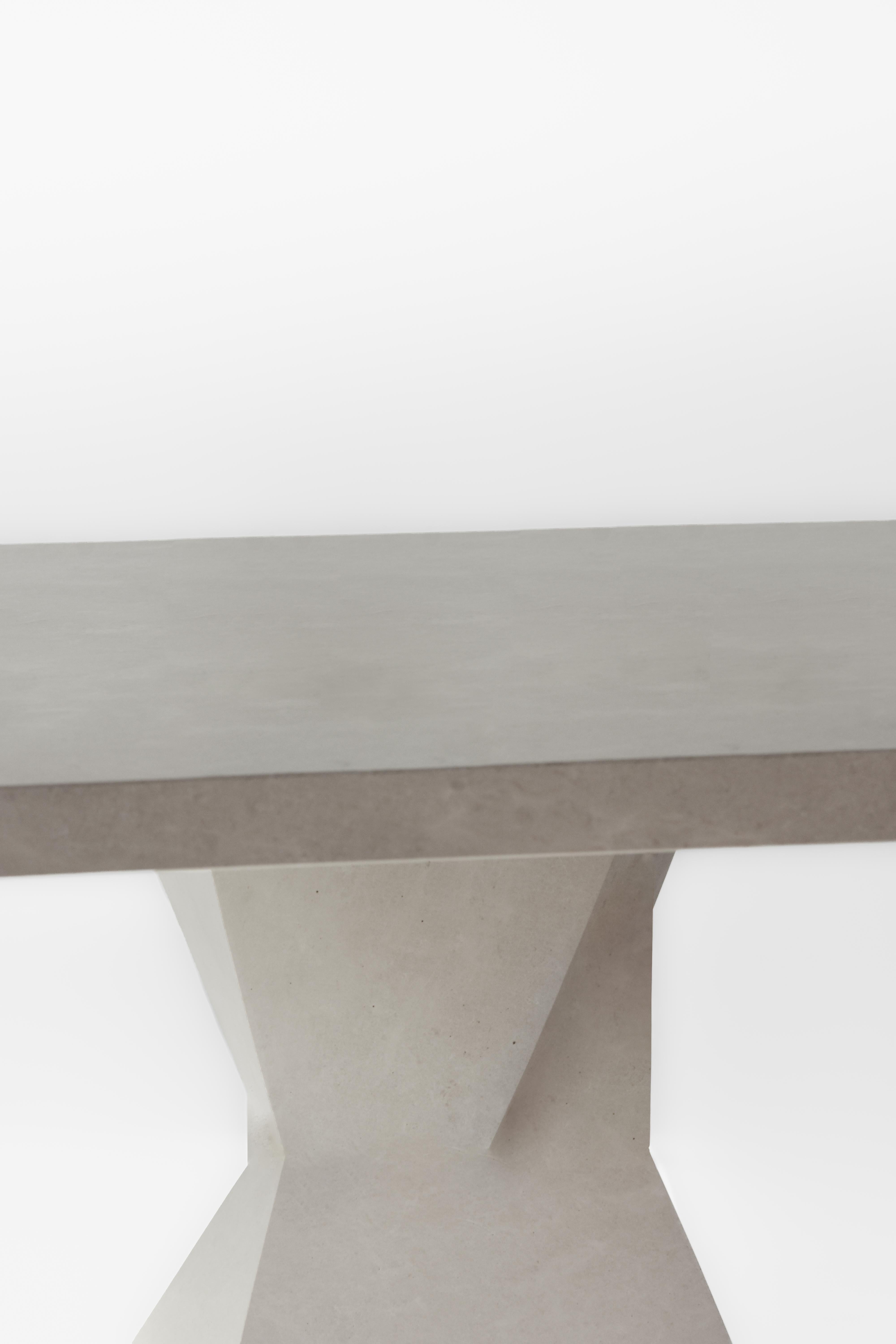 German Contemporary 'INKA' Dining Table by Eichkorn, Limestone, Customizable For Sale