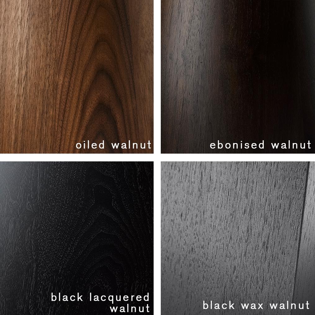 Ebonized Contemporary Isabella Scalloped Slipper Chair Emerald Green Velvet Walnut Legs For Sale