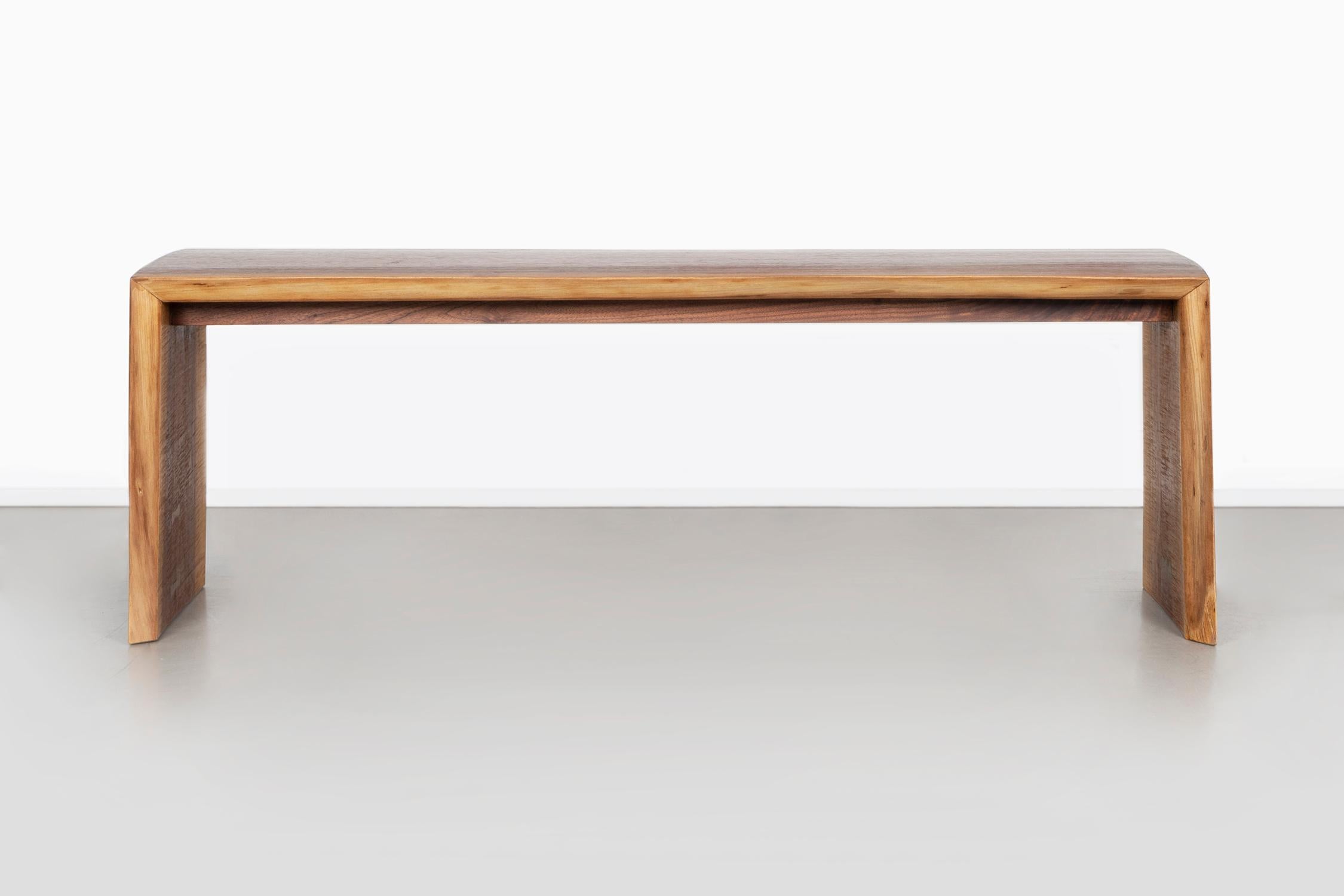 Bench

Designed by Seth Keller

USA, 2020

Walnut

Size: 16 ?” H x 48” W x 14” D.

           