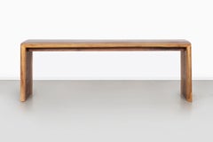 Contemporary IT Walnut Bench