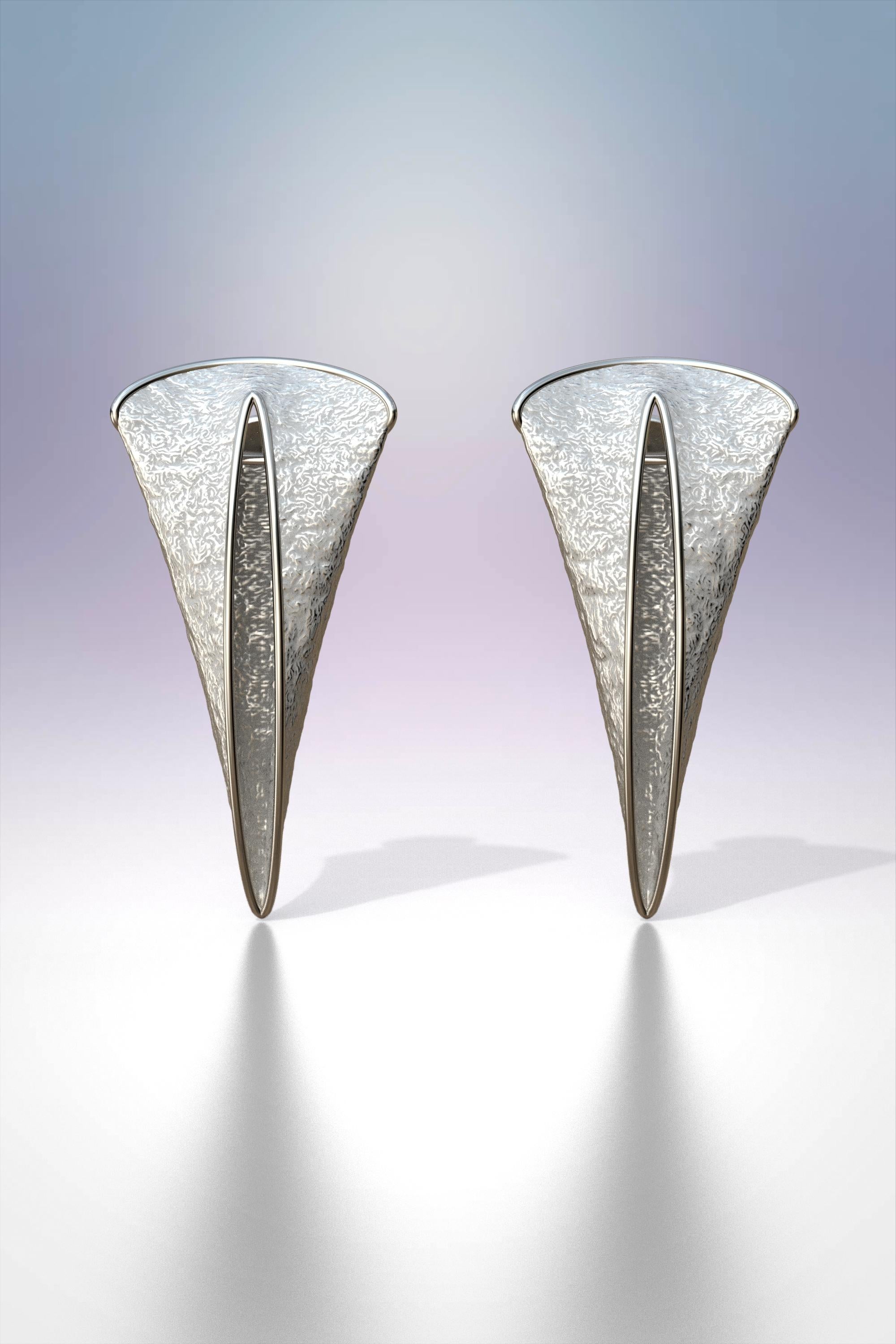 Pendientes contemporáneos italianos de oro de 18 quilates de Oltremare Gioielli Sólo por encargo en venta 7