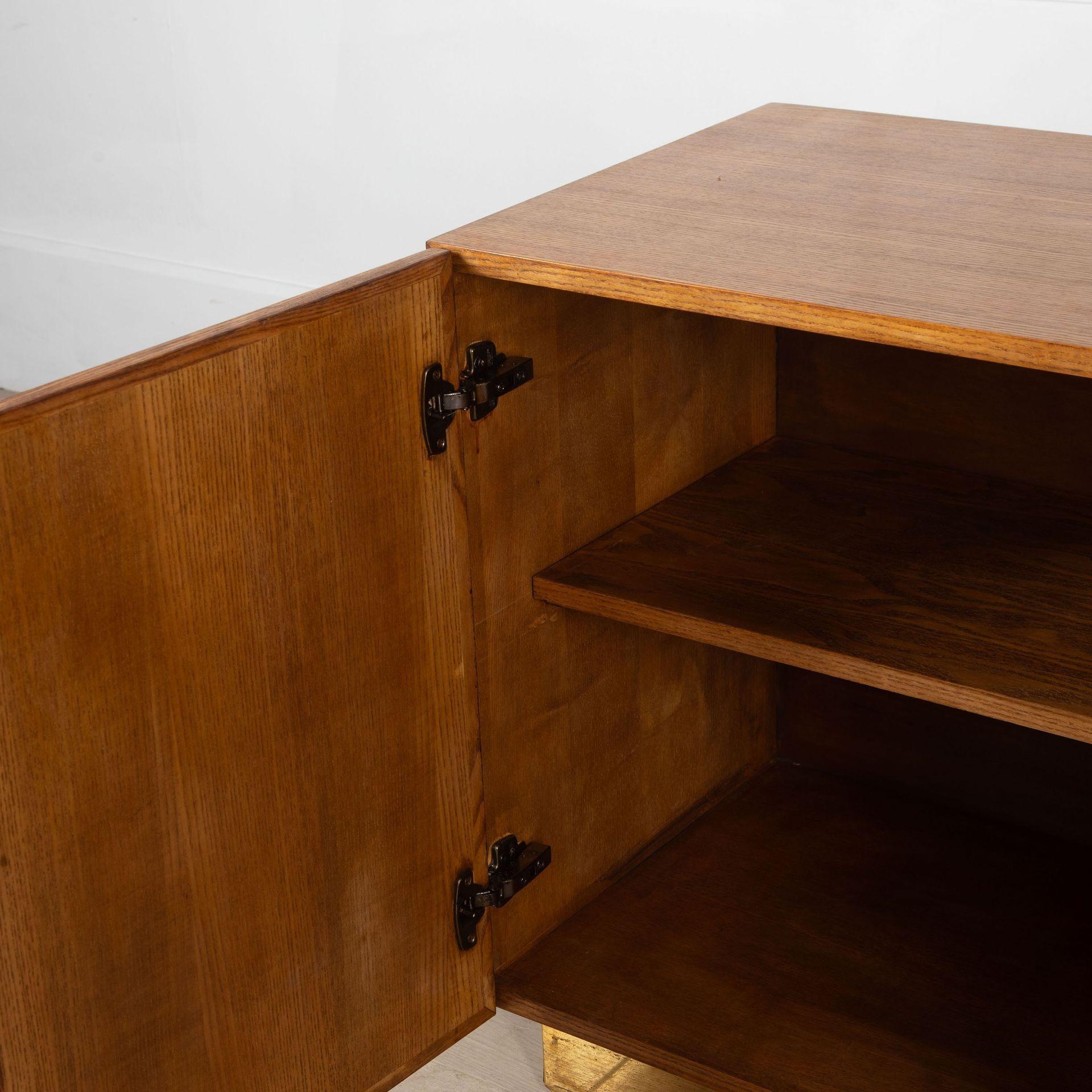 Contemporary Italian Brutalist Style Sideboard For Sale 6