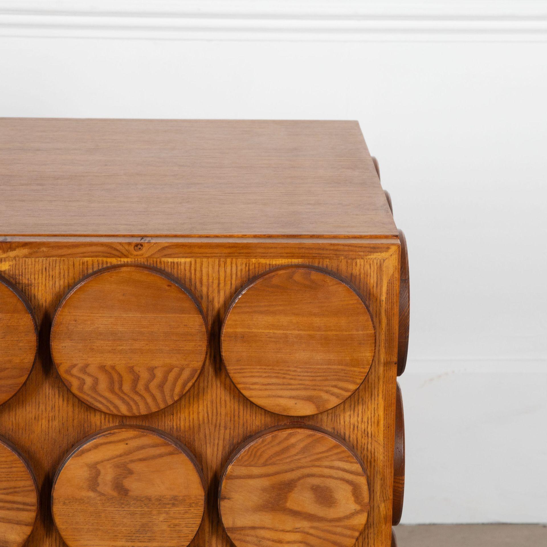 Contemporary Italian Brutalist Style Sideboard For Sale 8