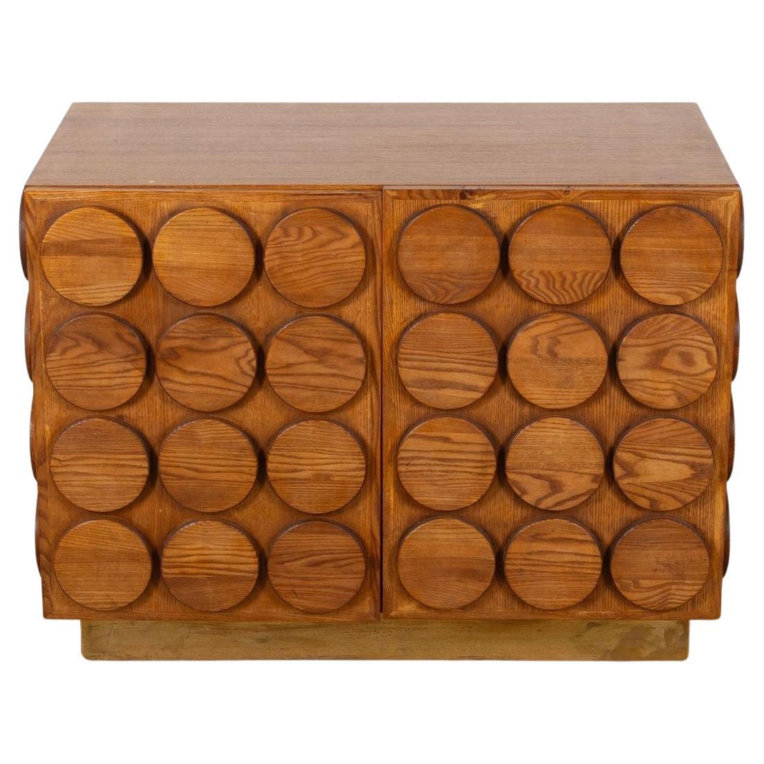 Contemporary Italian Brutalist Style Sideboard For Sale