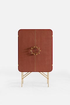 Armadio Nanda, in legno colorato, di Serena Confalonieri per Medulum