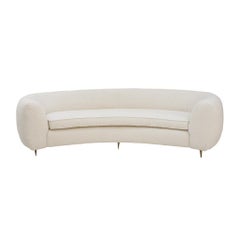 Contemporary Italian Curved Sofa