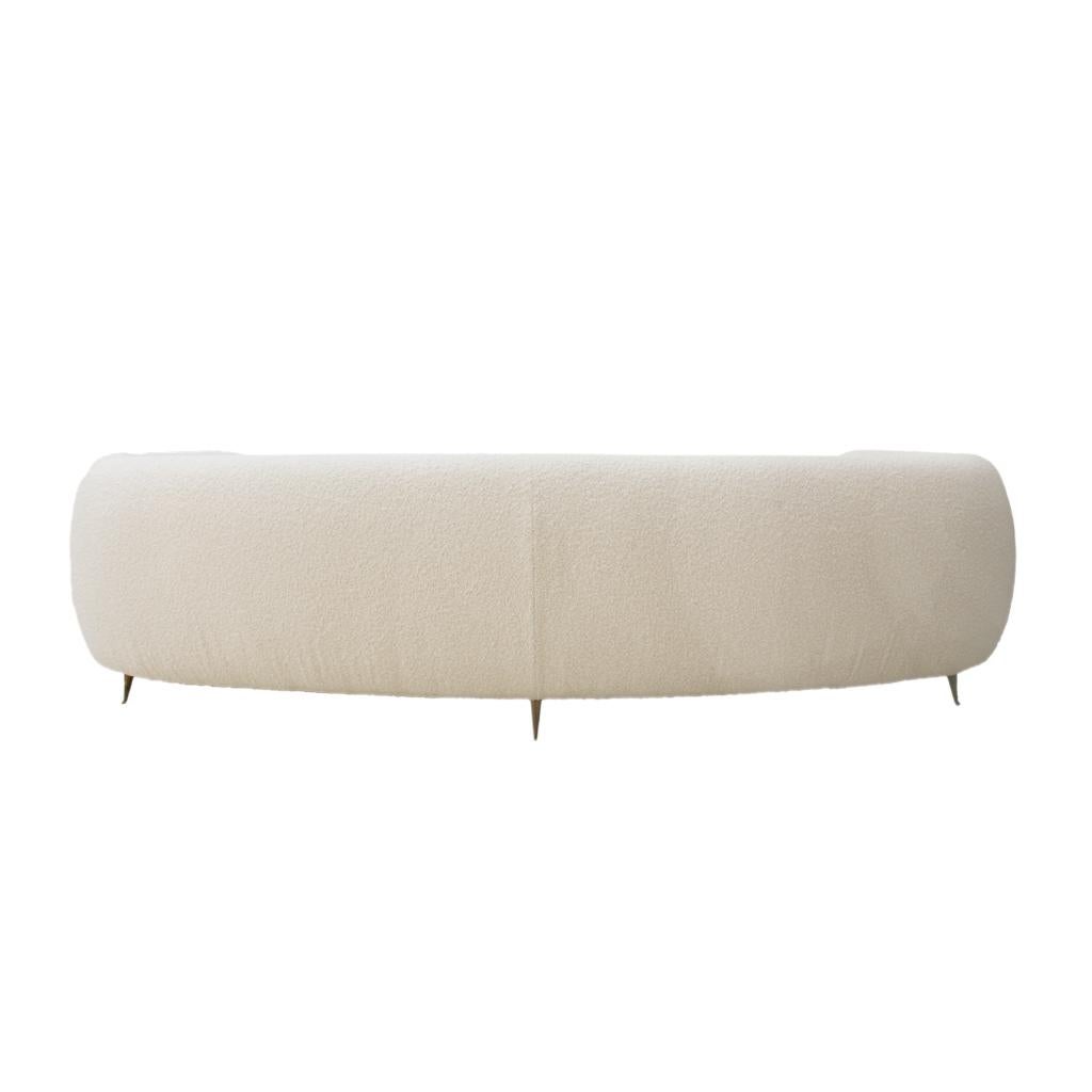 Zeitgenössisches italienisches geschwungenes Sofa im Zustand „Gut“ im Angebot in Ibiza, Spain