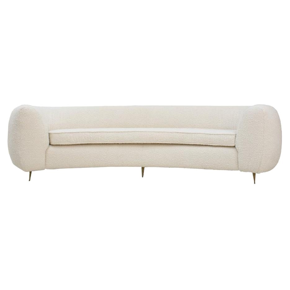 Contemporary Italian Curved Sofa