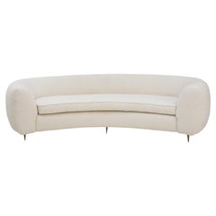 Contemporary Italian Curved Sofa