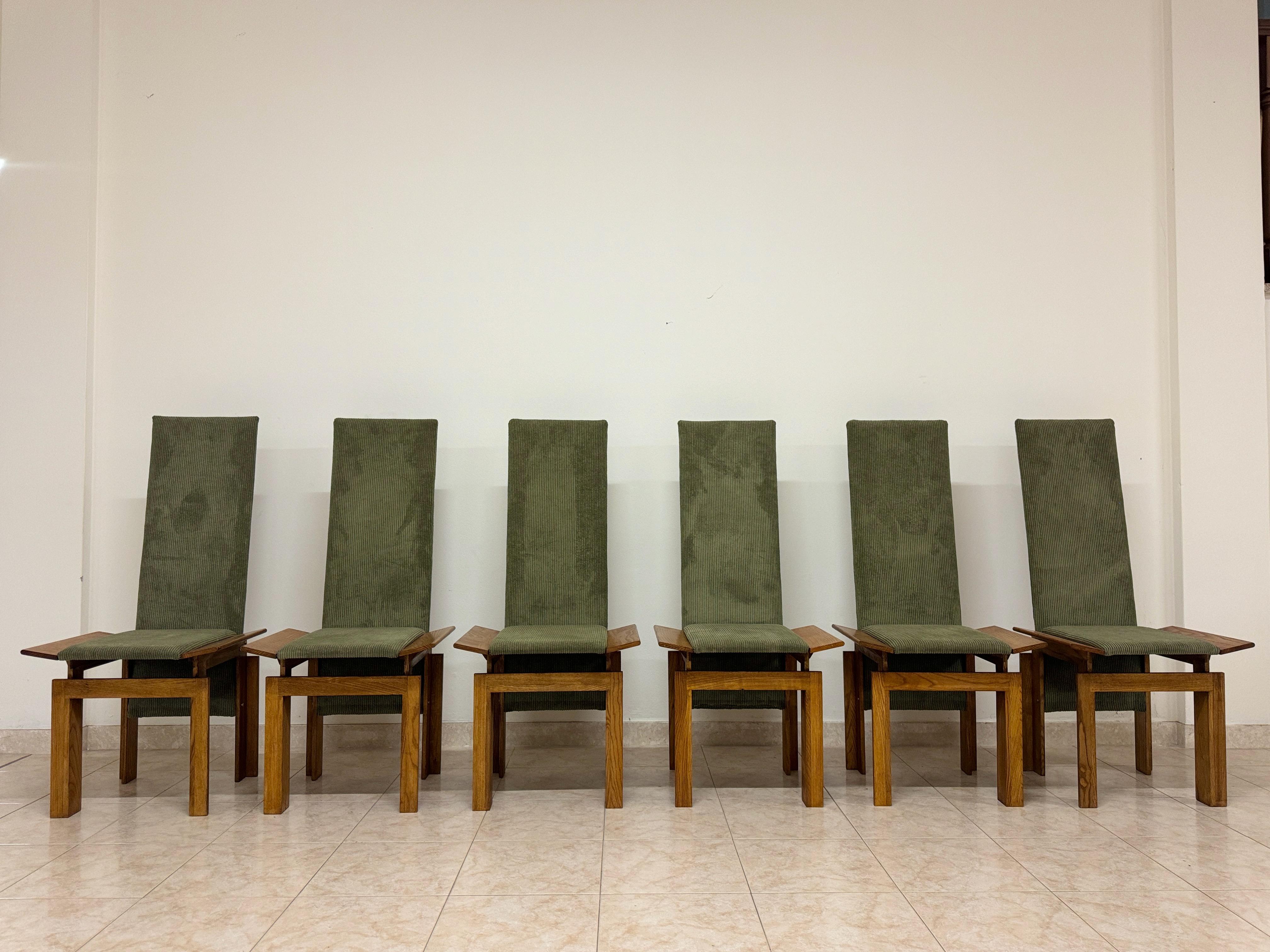 Mid-Century Modern Contemporary Italian Dining Chairs For Sale
