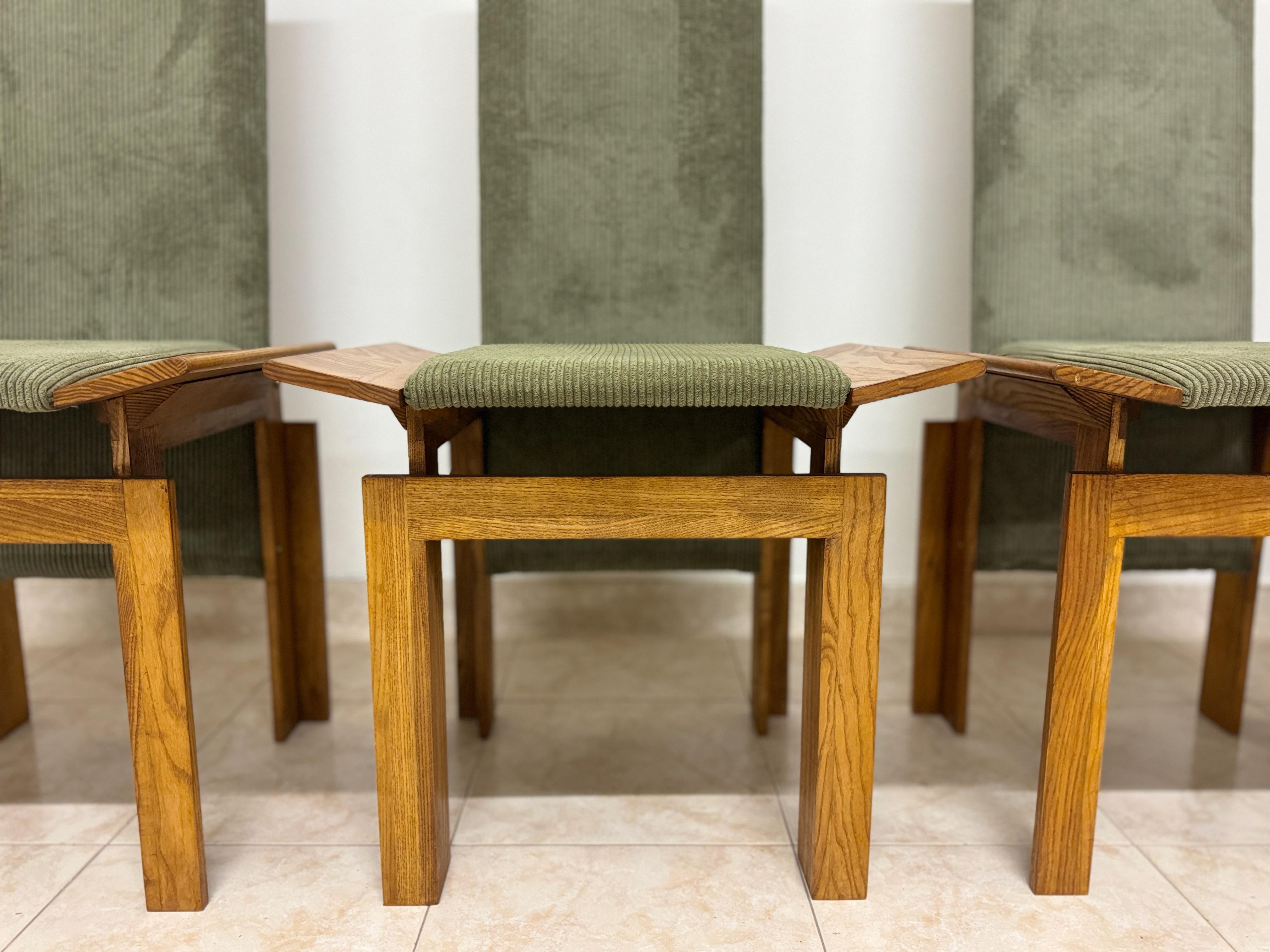Fabric Contemporary Italian Dining Chairs For Sale