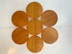 Contemporary Italian 'Flower' Shaped Side Table 'Progetti' Made in Italy 2000's