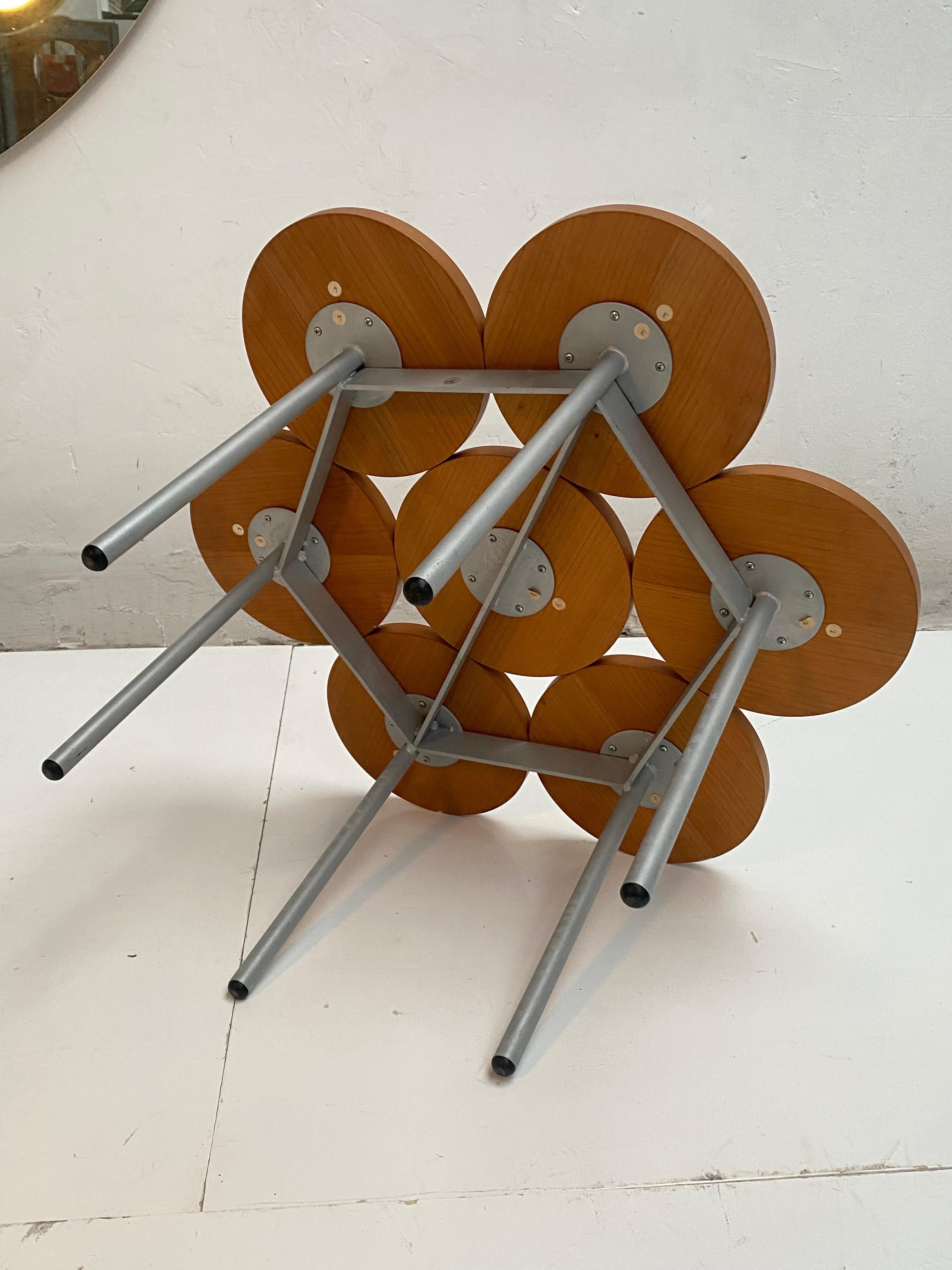 flower shaped side table
