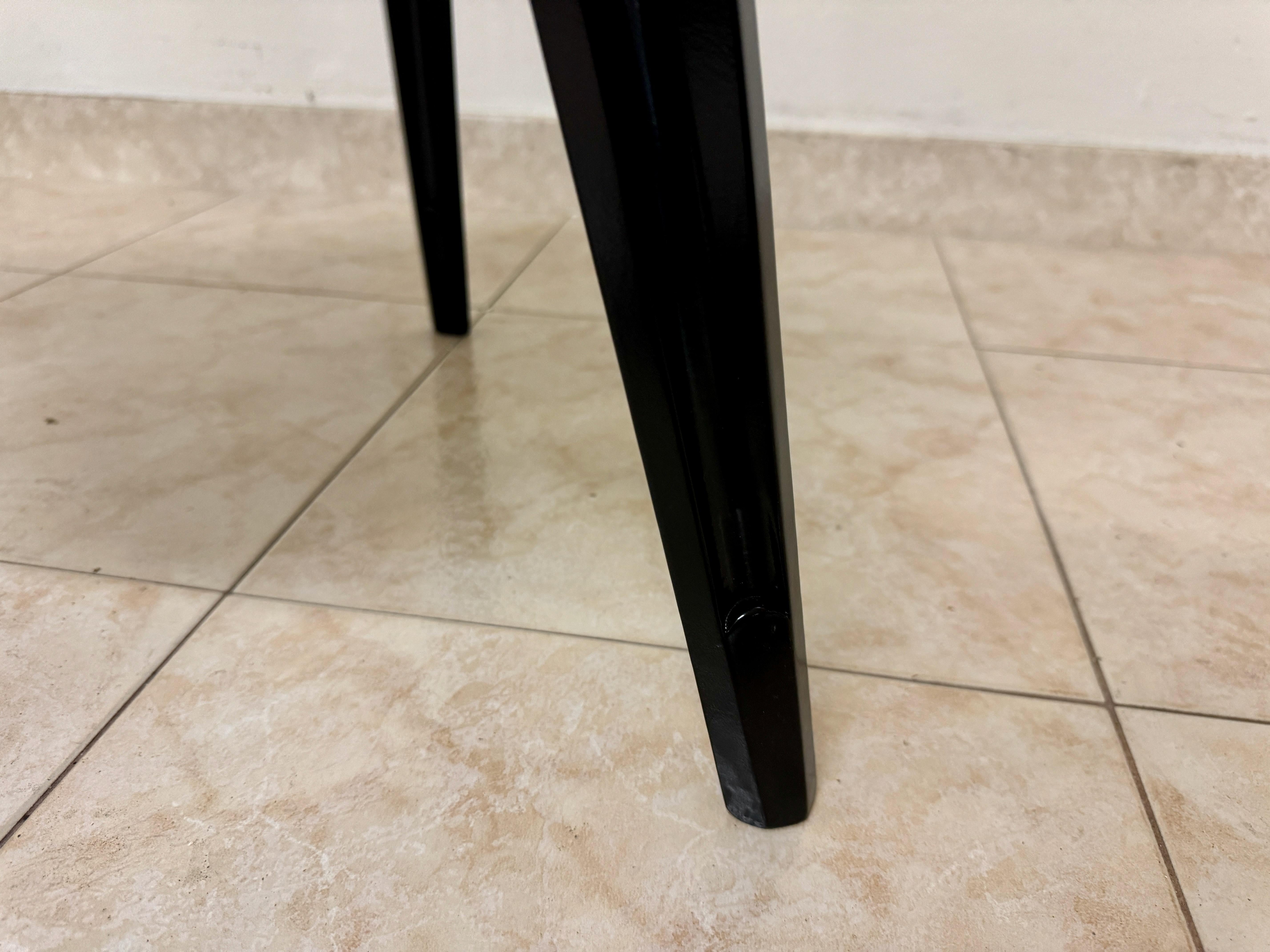 Contemporary Italian Made Mid Century Style Dining Chairs For Sale 5