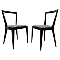 Contemporary Italian Made Mid Century Style Dining Chairs