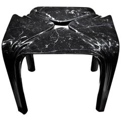 Contemporary Italian Marble Center Table Designed by Zaha Hadid