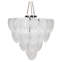 Contemporary Italian Murano Glass Chandelier