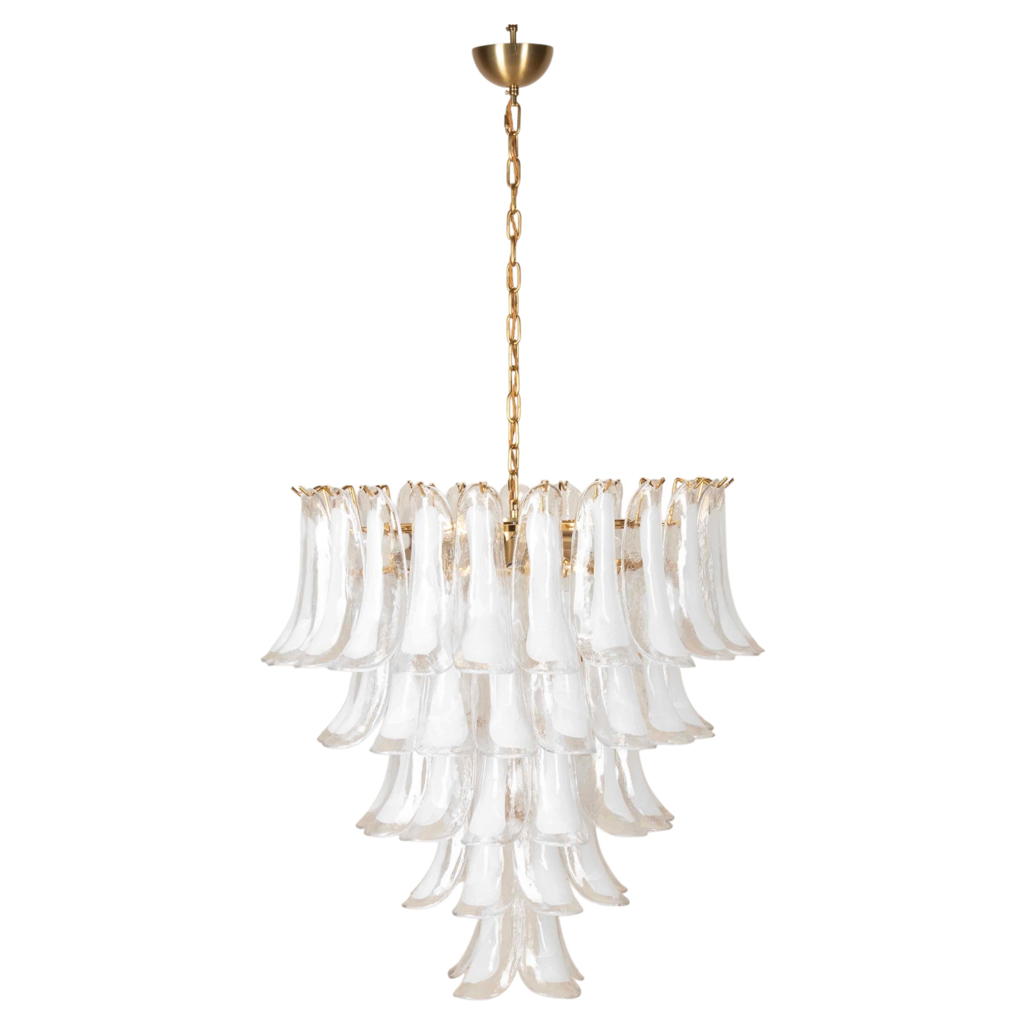 Contemporary Italian Murano Glass Chandelier