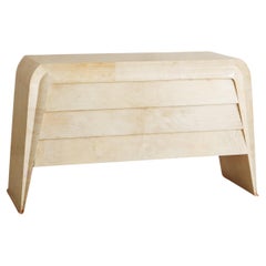 Contemporary Italian Parchment Dresser