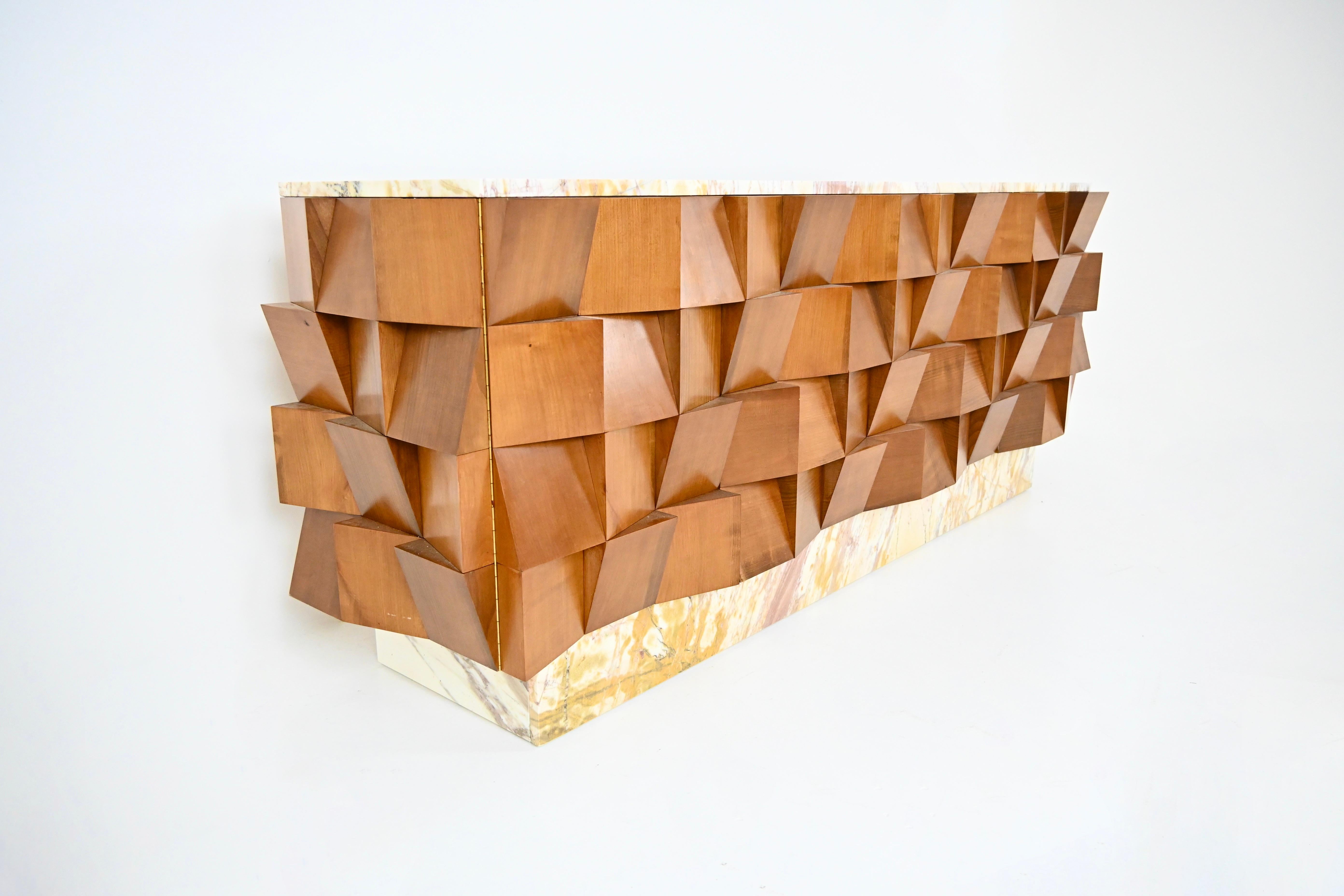 Wood Contemporary Italian sideboard