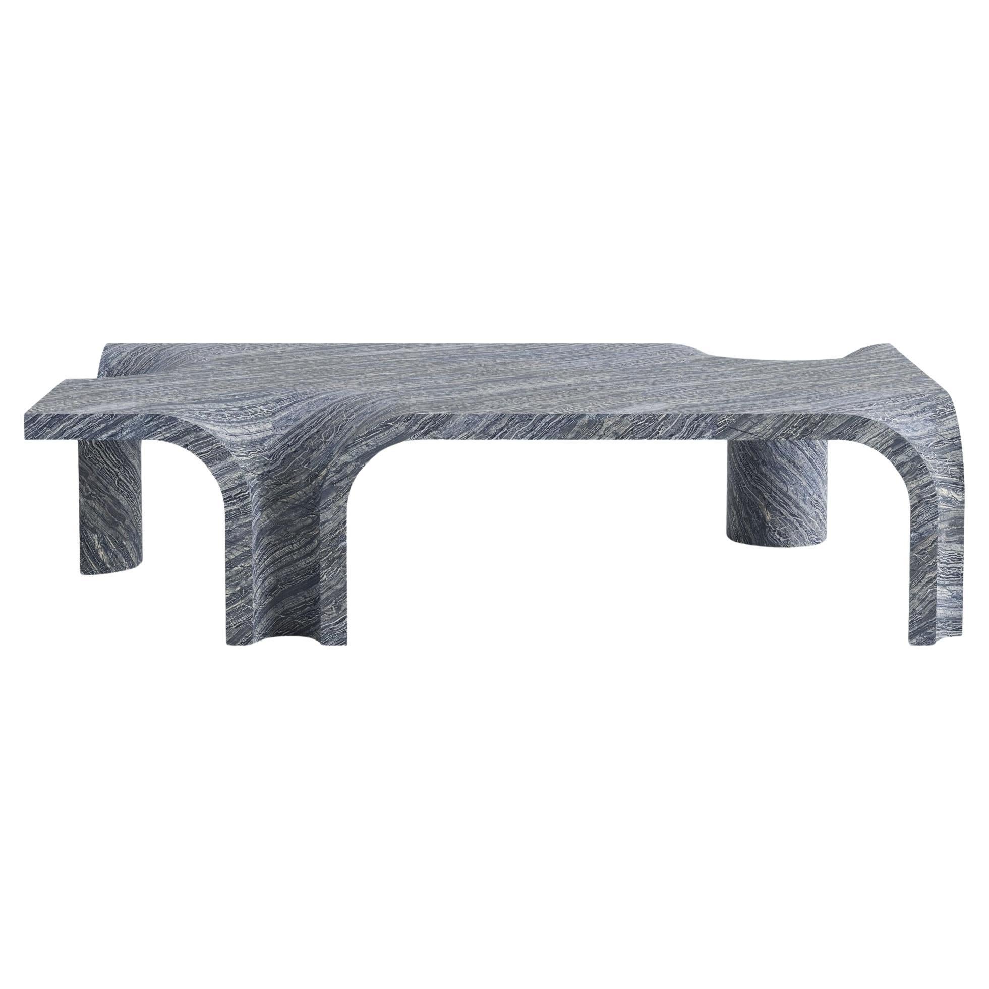 Contemporary Italian wave marmor Melt Couchtisch von studio narra