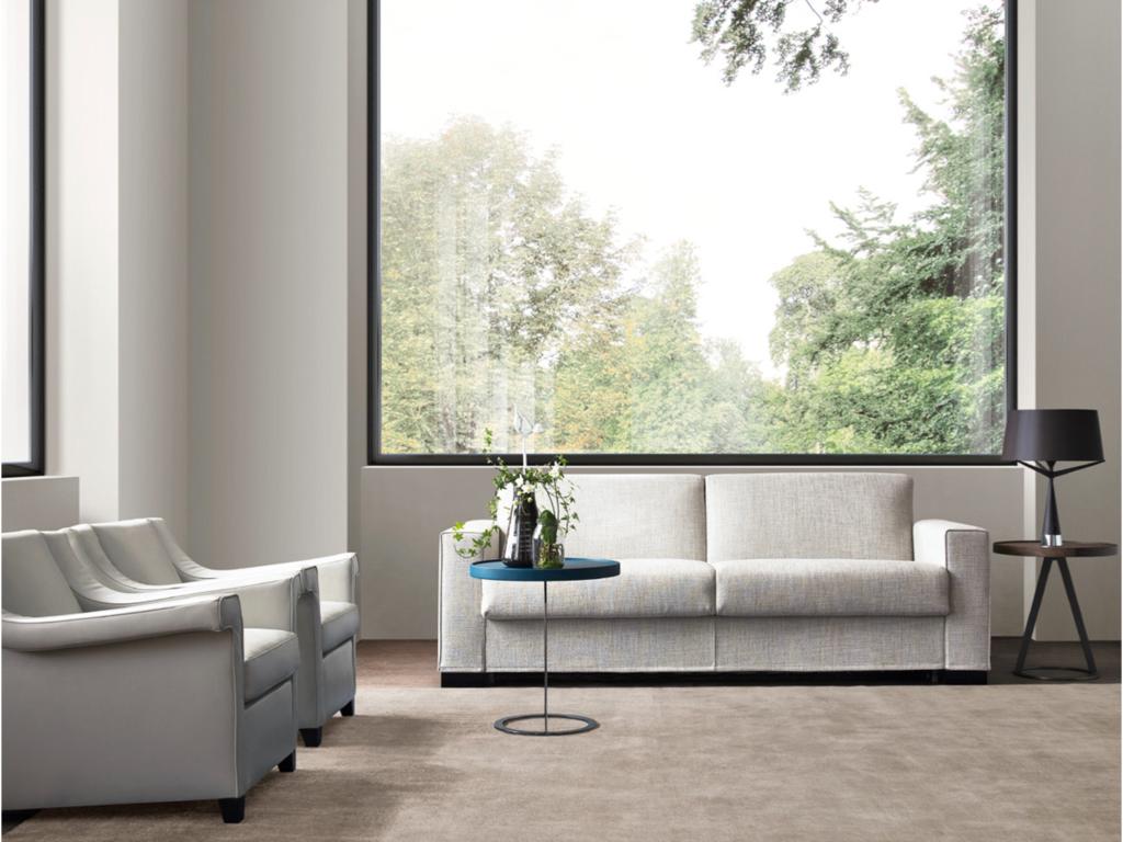 Our best seller modern Italian sofa bed is packed with many amazing useful features. A beautiful design, does not look like a sofa bed at all and its smart design will make it an essential product for your home. This Italian contemporary sofa