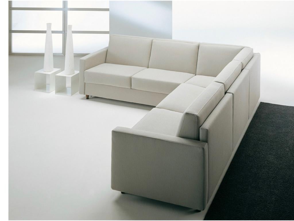 Zeitgenössisches italienisches Schlafsofa mit Stauraum, Made in Italy, Neu (Italienisch) im Angebot