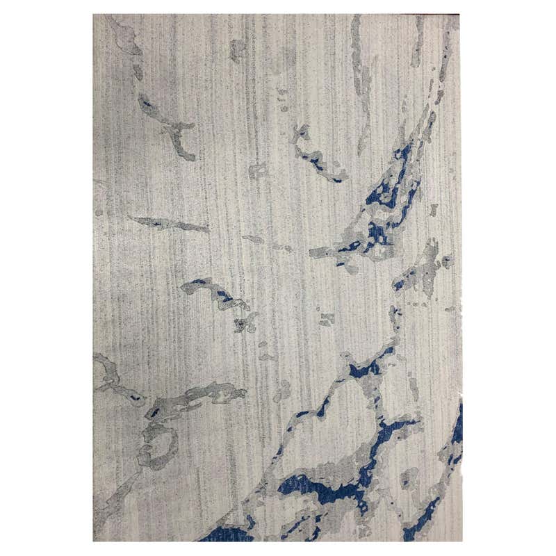 Ivory Multi Abstract Rug For Sale at 1stDibs